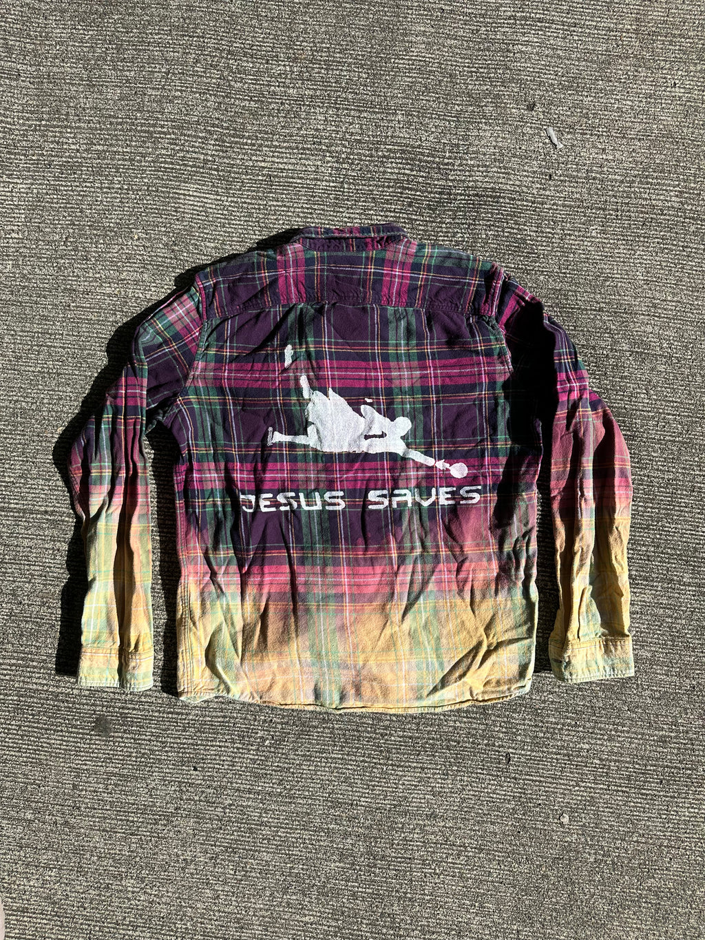 Faded Plaid Shirt