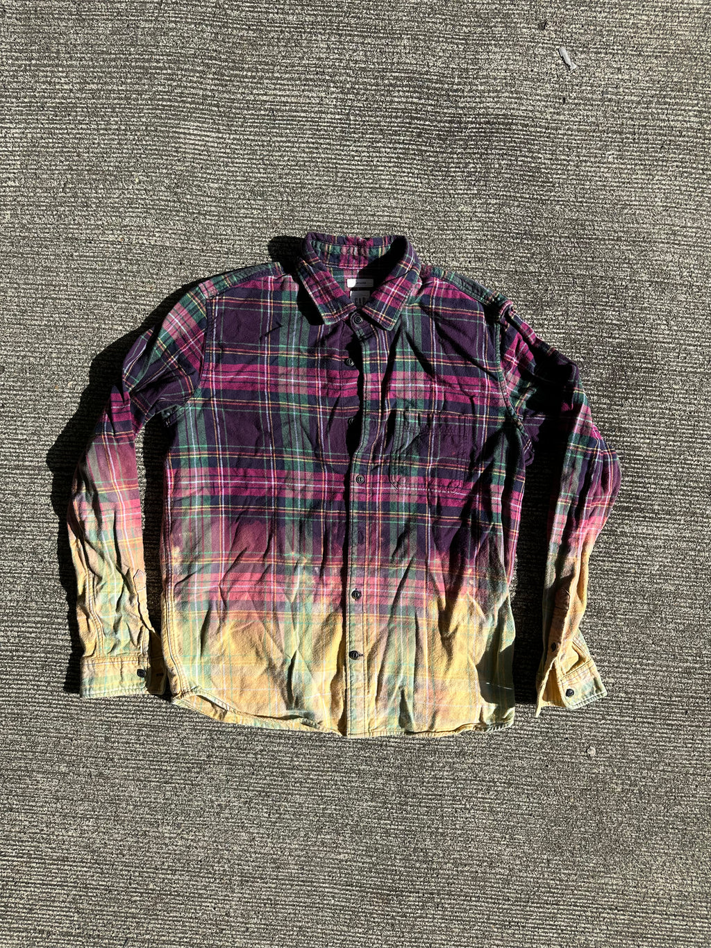 Faded Plaid Shirt