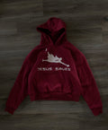 Red Jesus Saves Hoodie