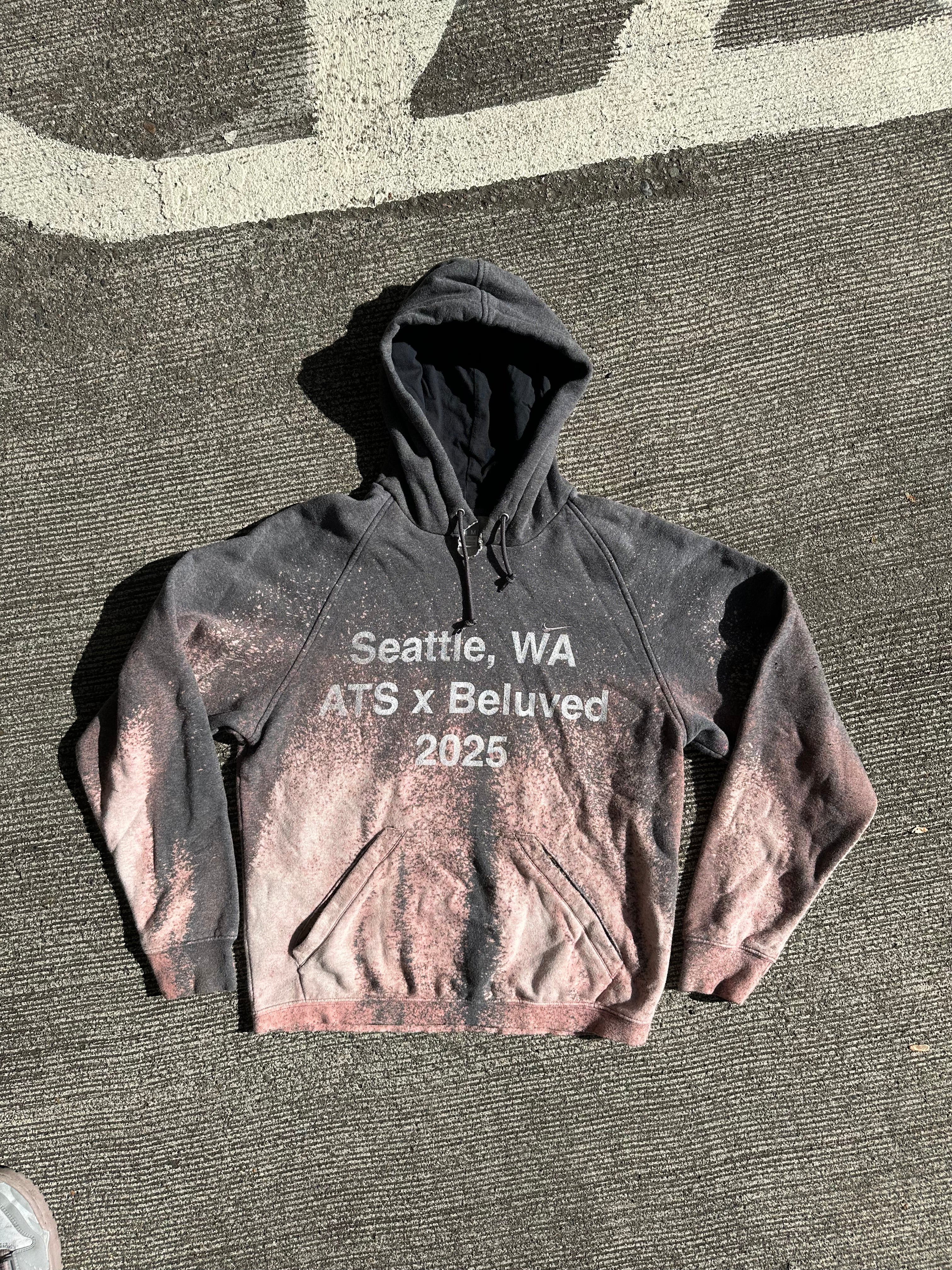 Bleached Grey Hoodie