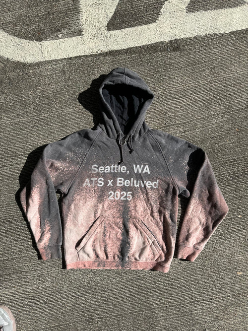 Bleached Grey Hoodie
