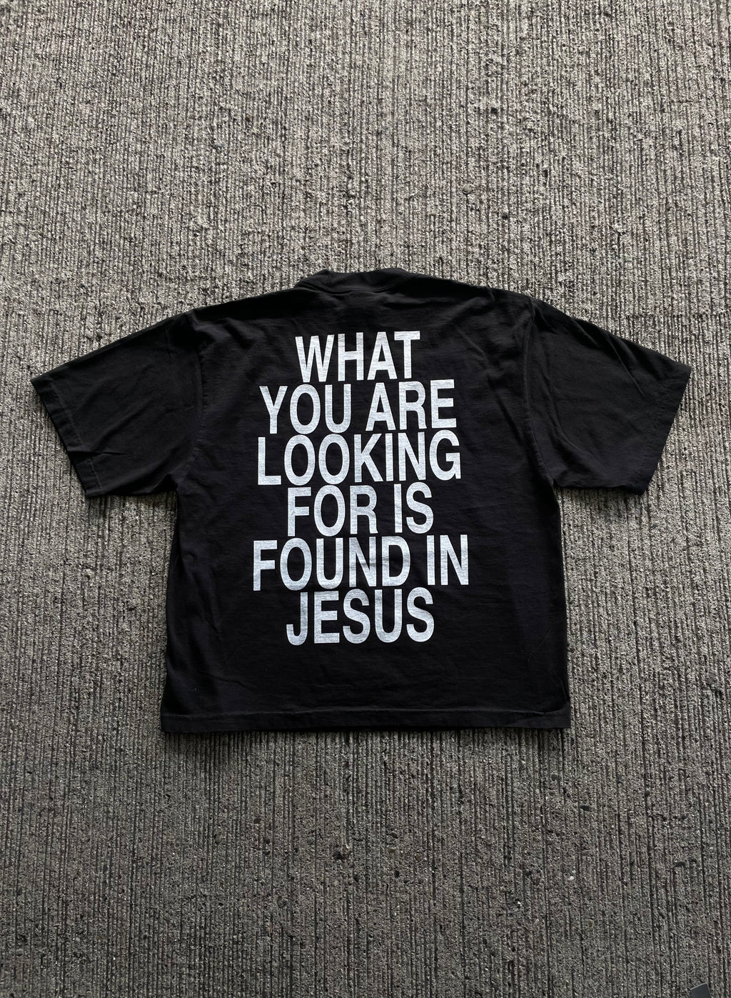Found-in-Jesus Black T-Shirt