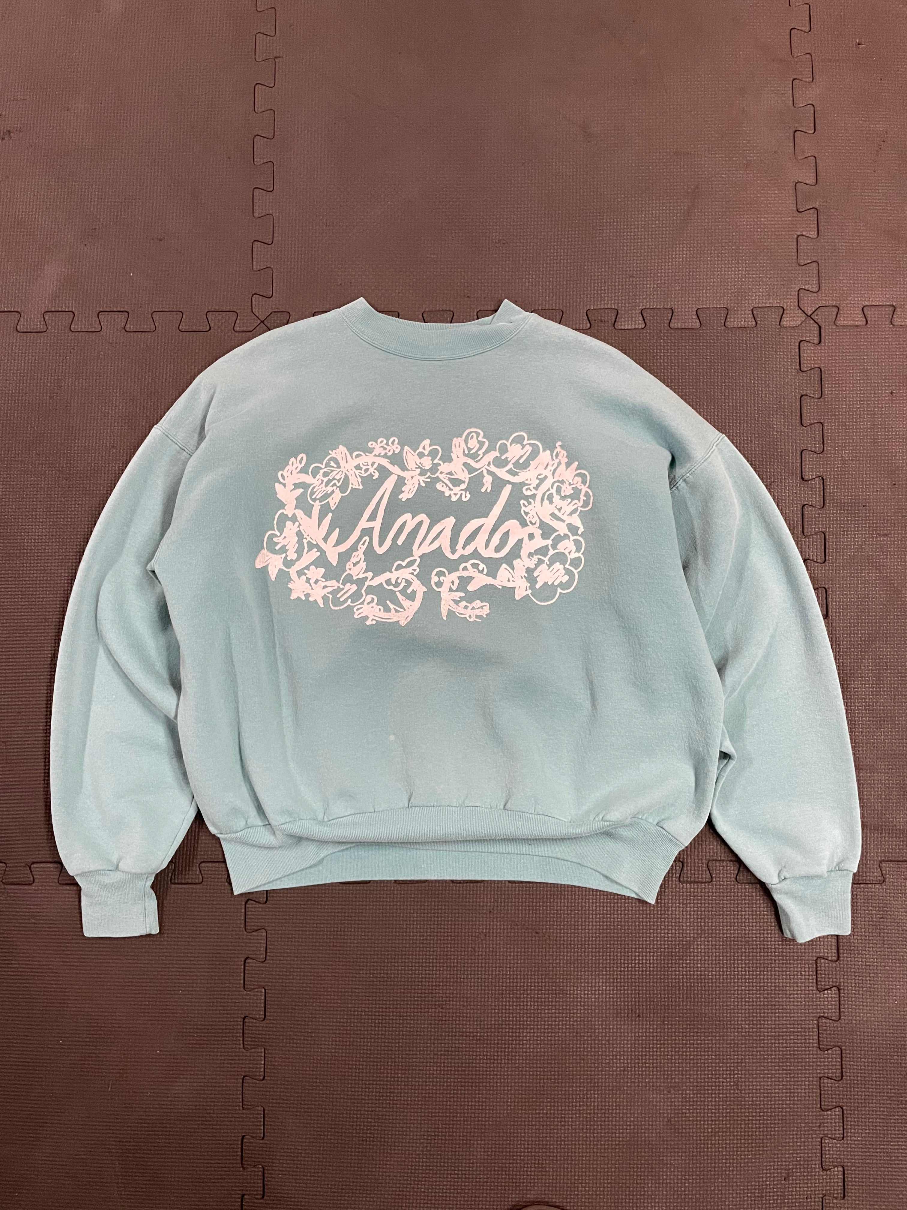 Teal Vintage Crewneck