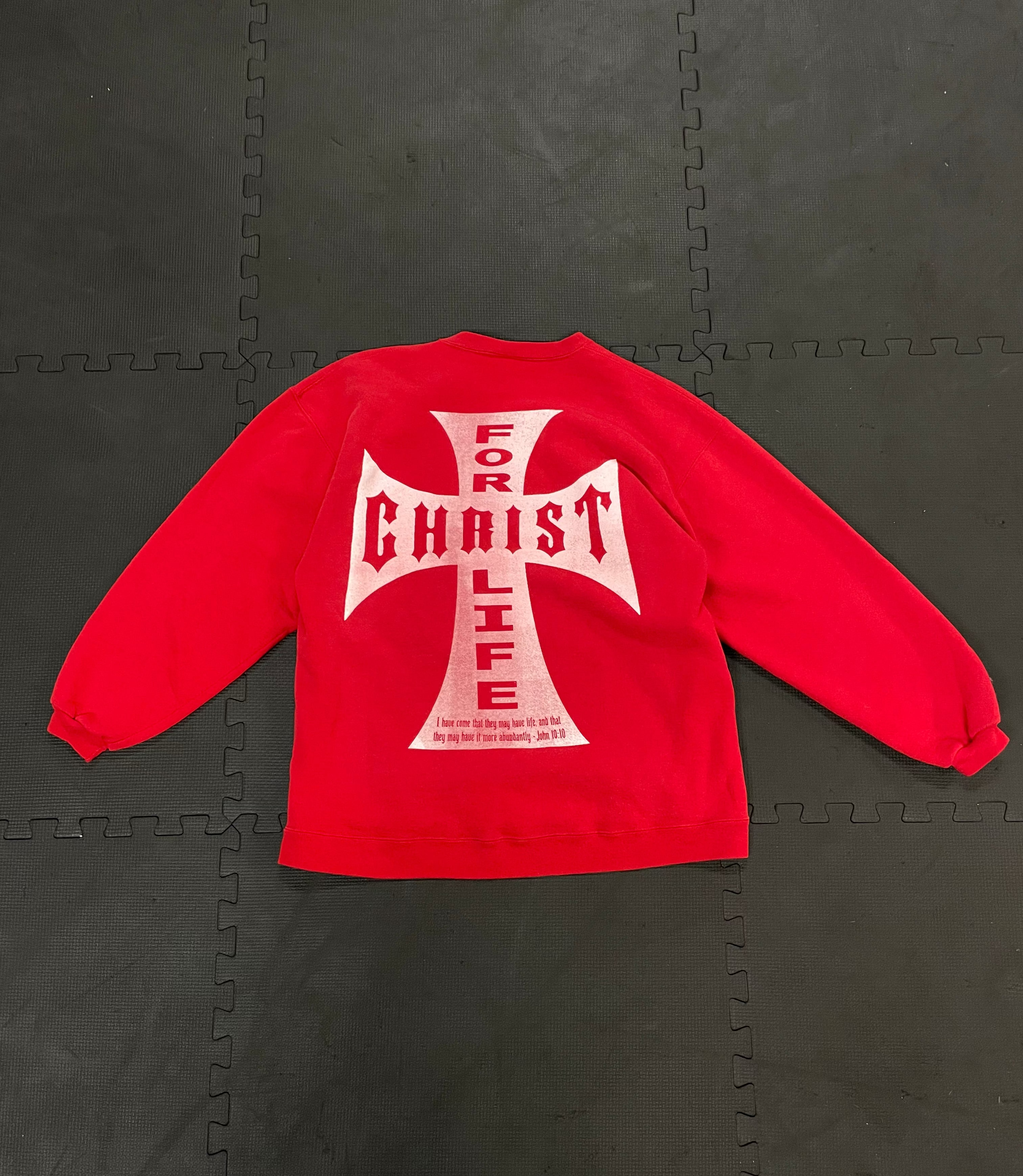 Red Vintage Crewneck