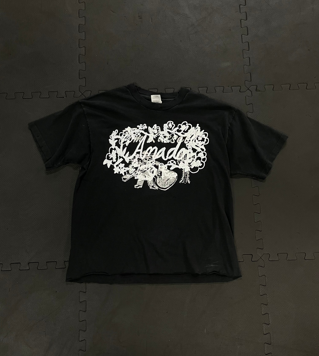 Black Cropped Tee