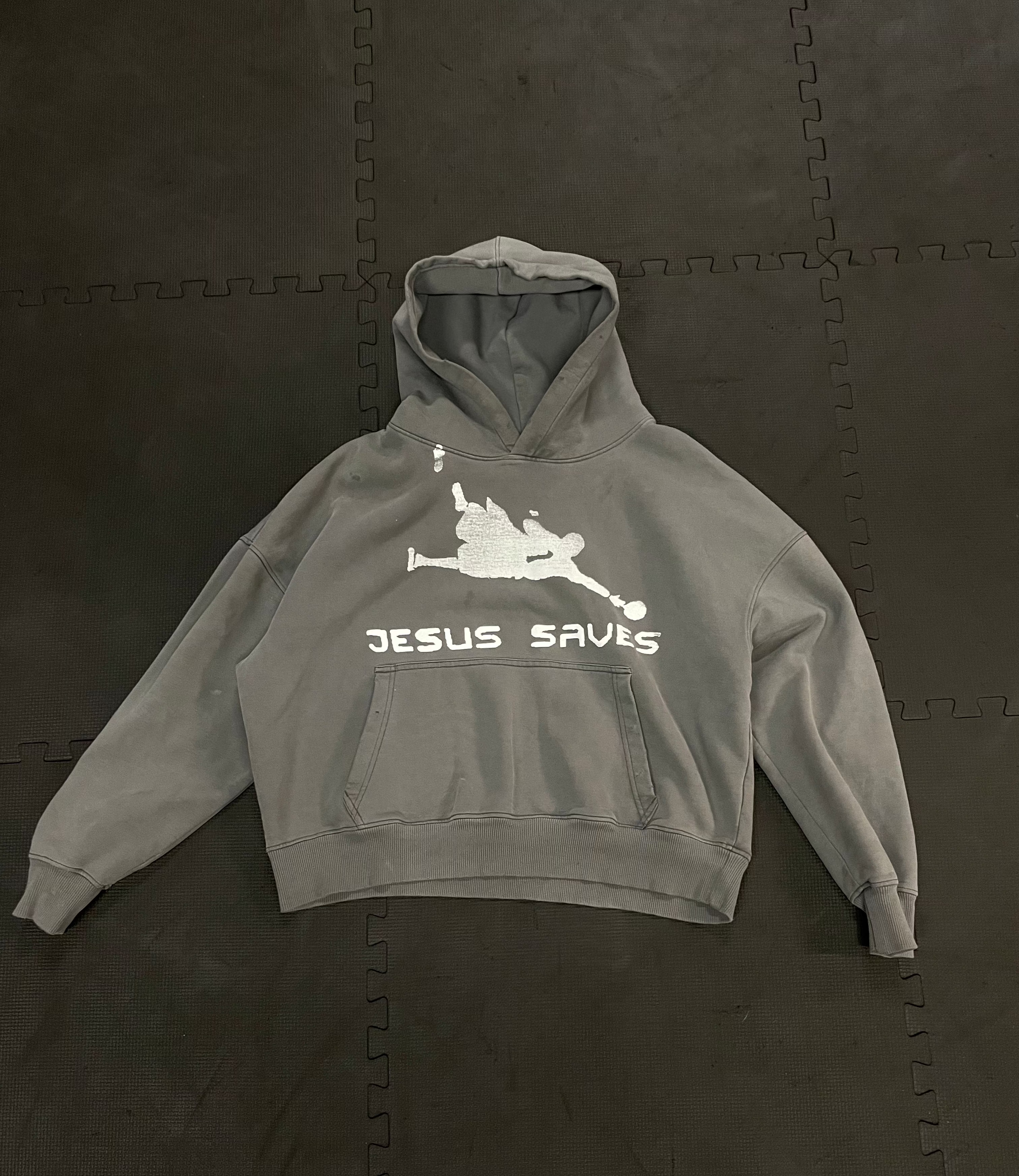 Grey Heavy Hoodie