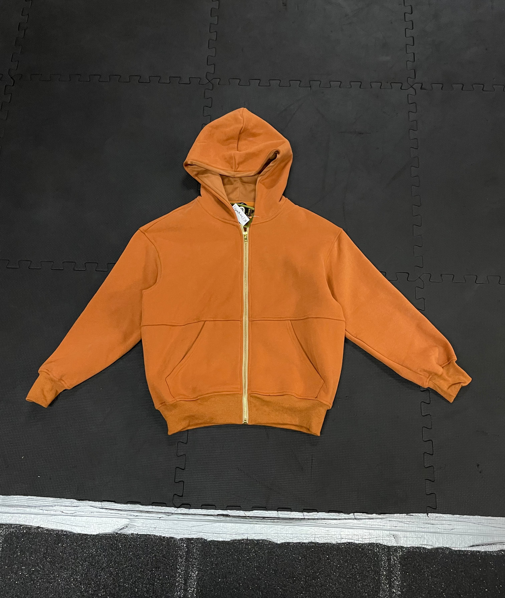Orange Hoodie