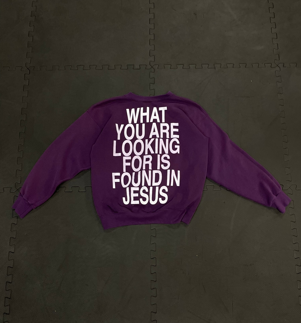 Purple Crewneck