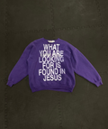 Purple Crewneck