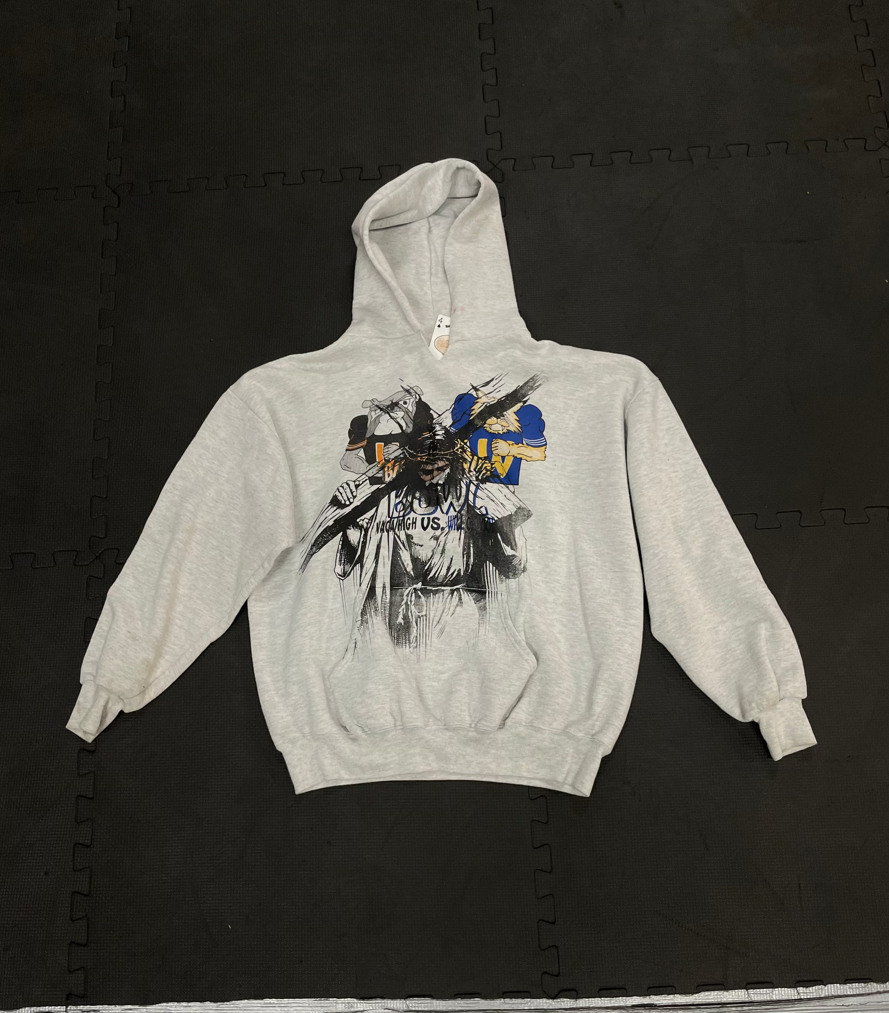 Vintage Grey Hoodie
