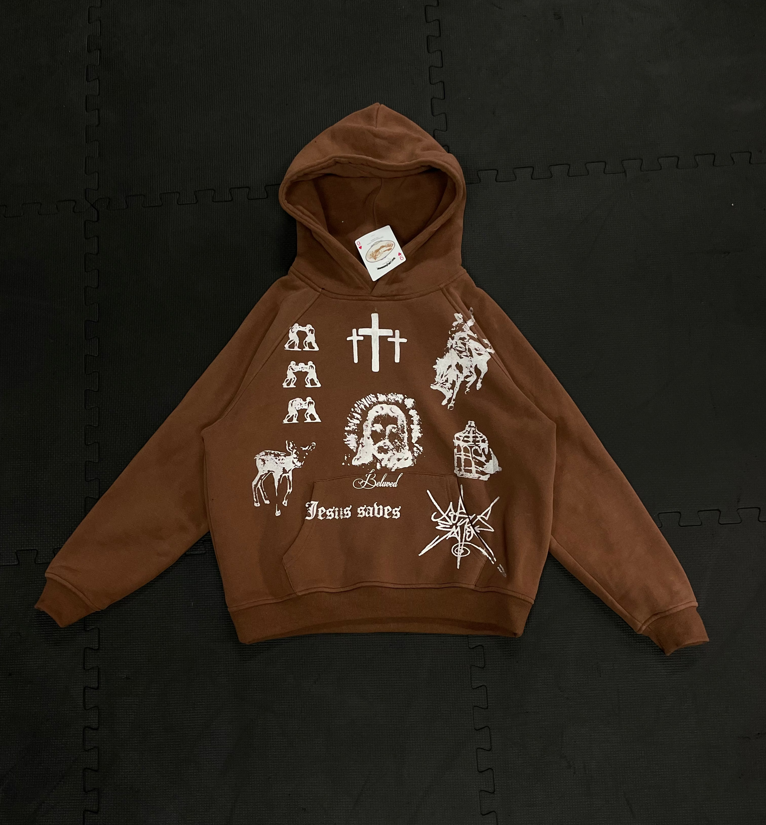Brown Hoodie